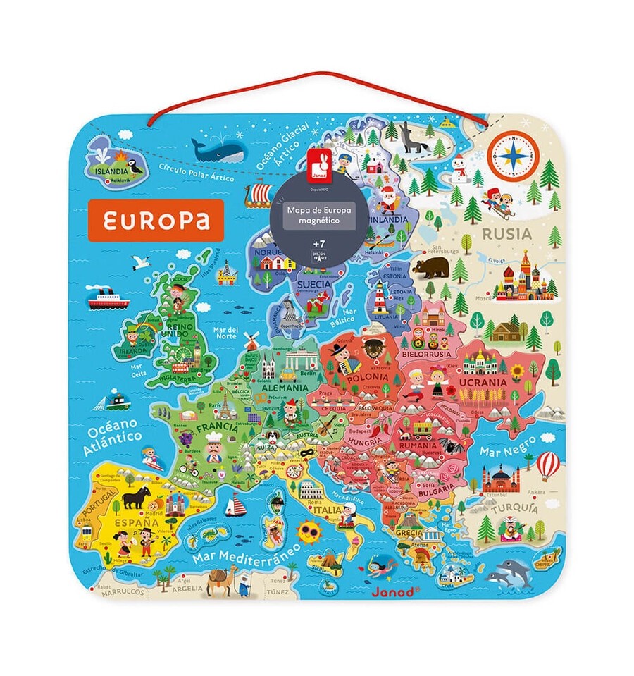 Magnetic Map of Europe