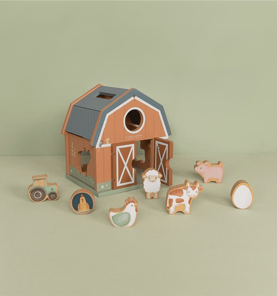 Encaja las formas Pequeña Granja