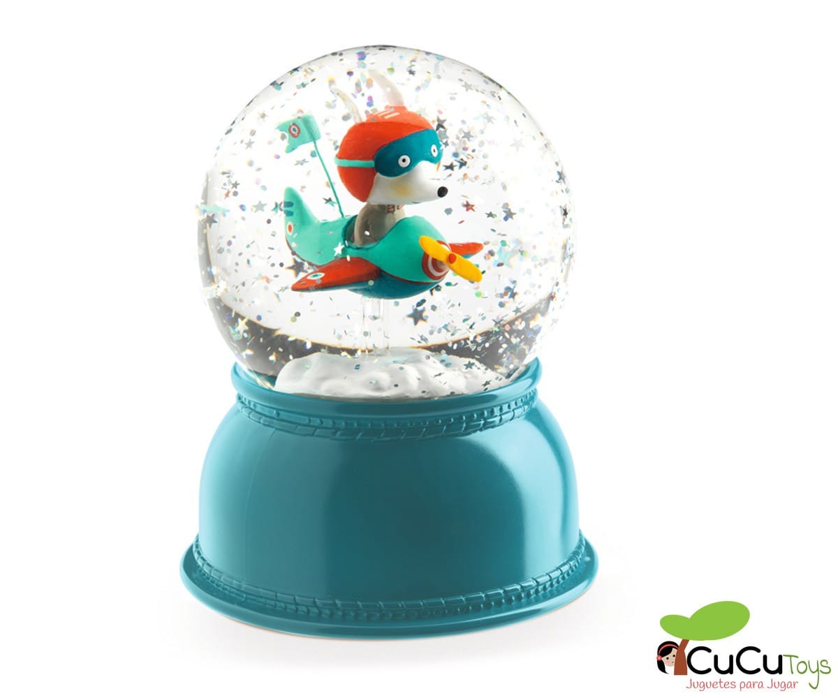 Lampara de nieve Avión