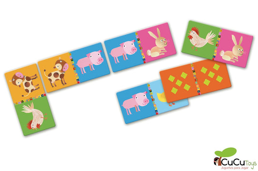 Dominó de fazenda reversível