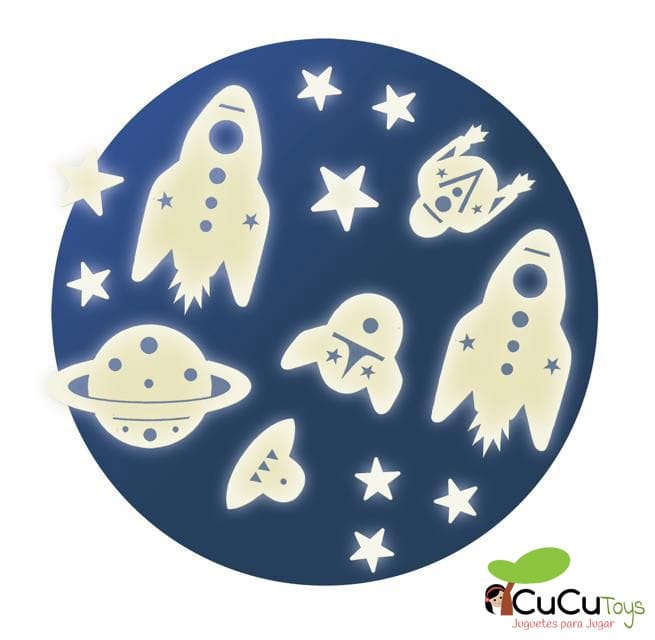 Mission Espace ceiling stickers