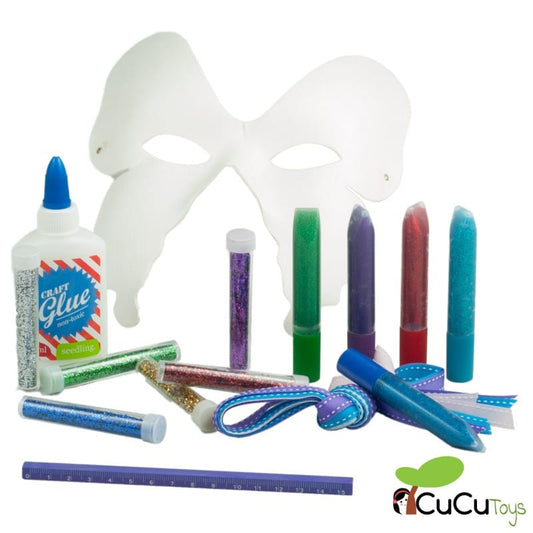 Máscara de mariposa para diseñar, juguete creativo