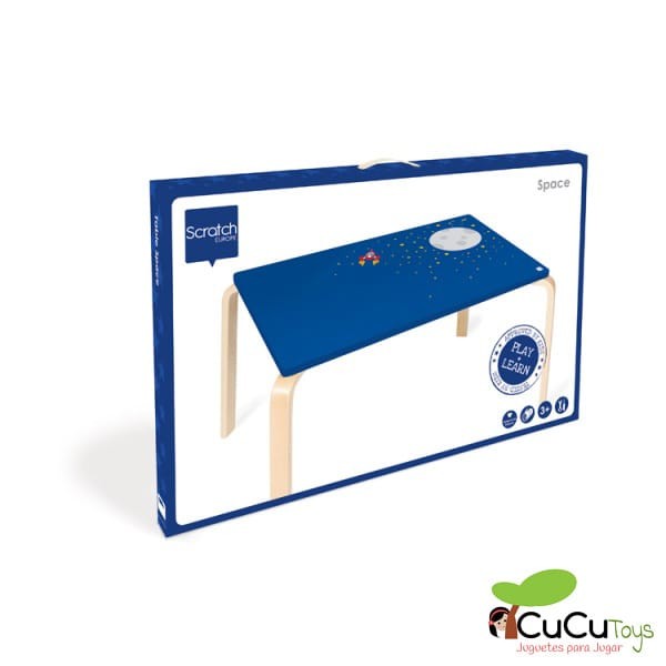 mesa infantil, Decoração de espaço