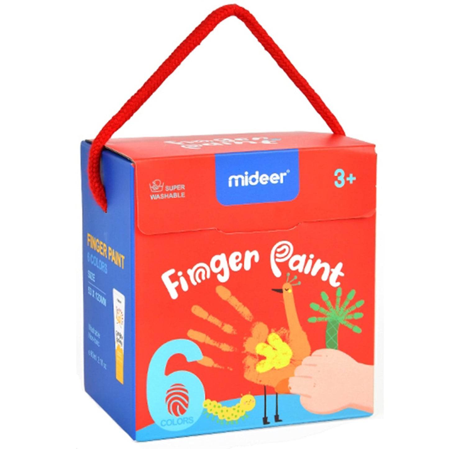 Finger paints - 6 colors