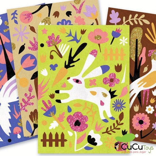 Arenas de Color Maravillas de los bosques, juego creativo