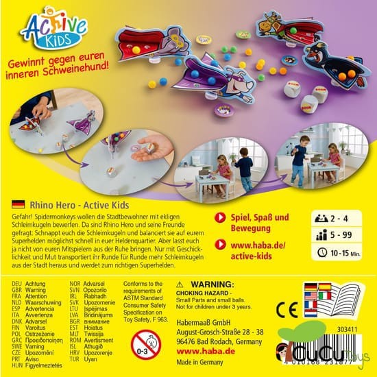 Herói Rinoceronte – Crianças Ativas