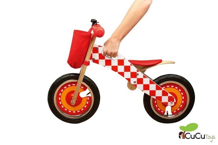 Balance bike, red frames