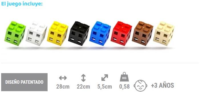 Meli - Cubo 100 peças