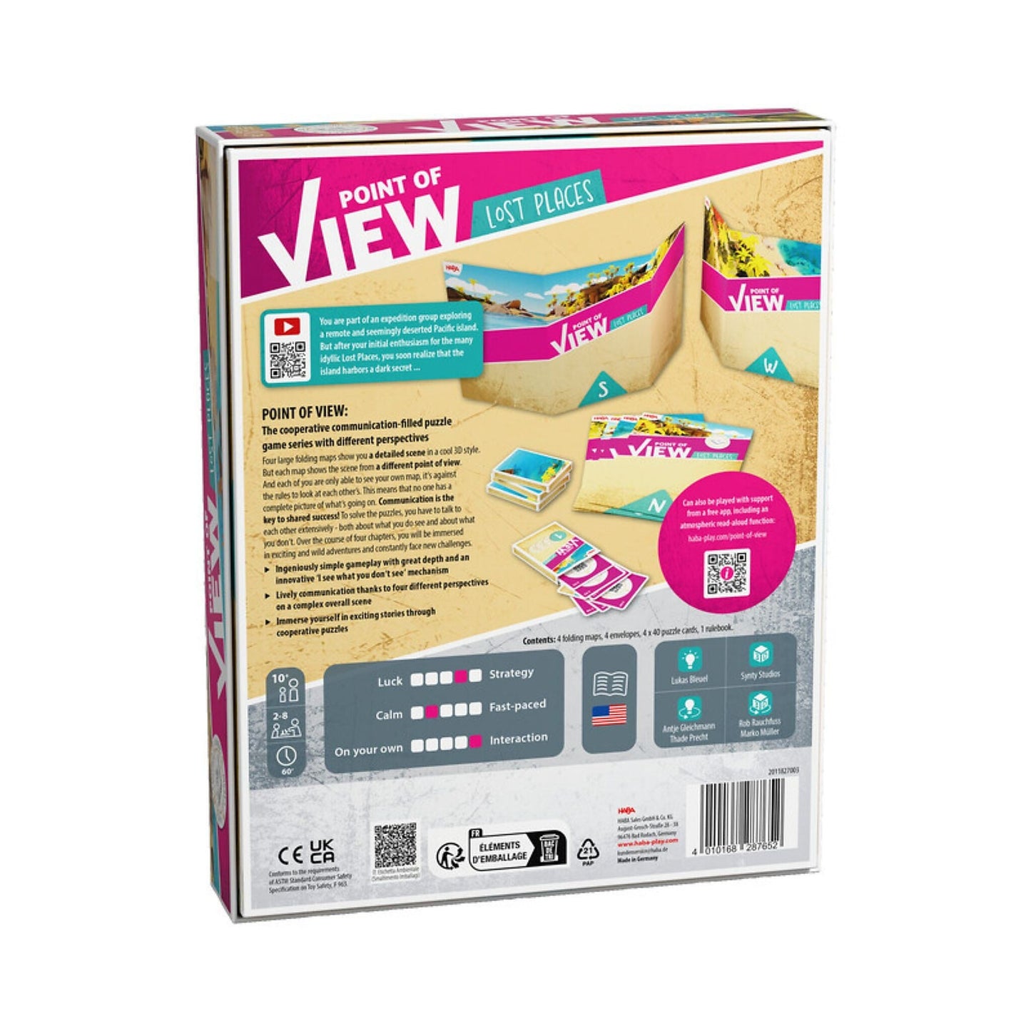 Point Of View - Lost places, juego de mesa