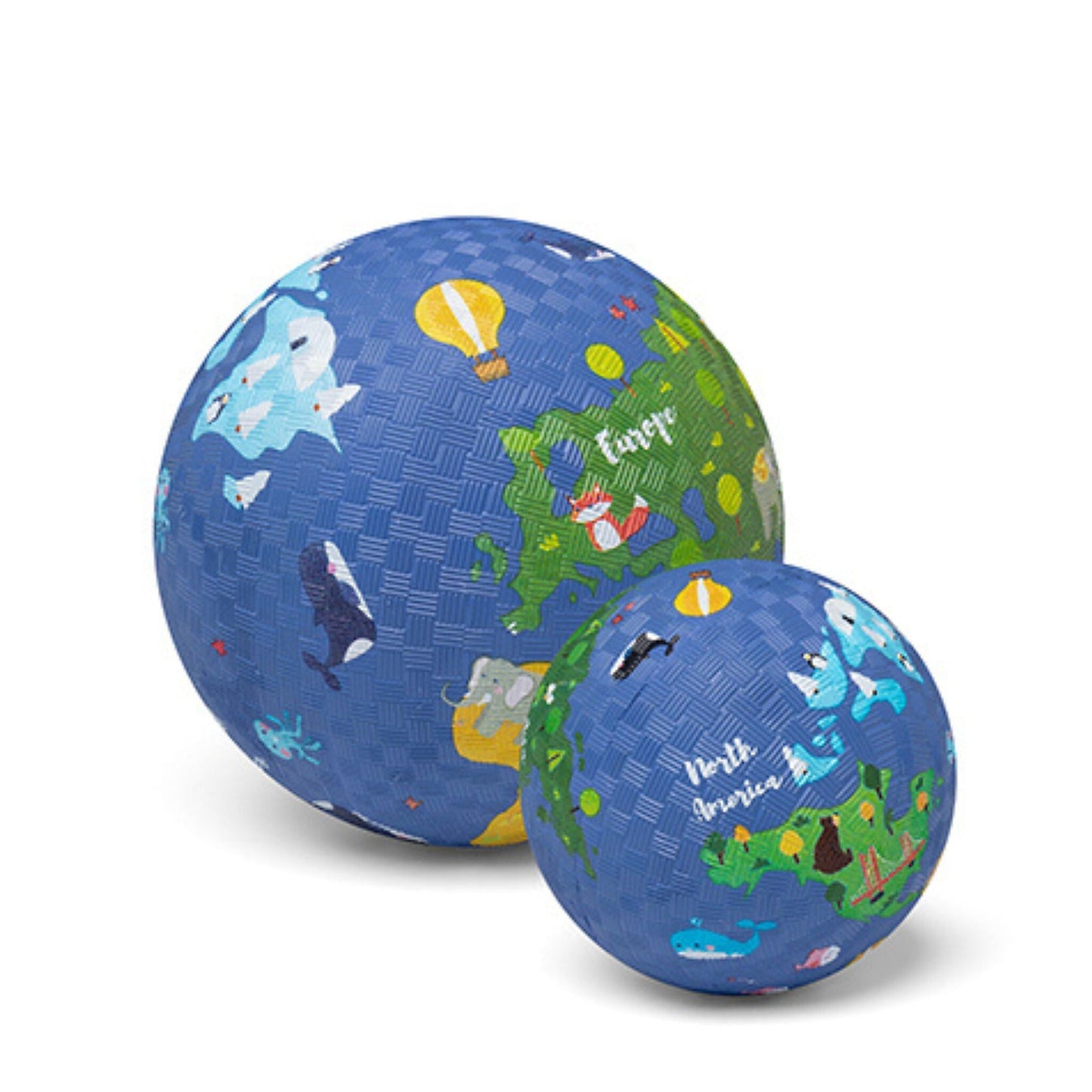 Pelota de caucho natural "Mundo"