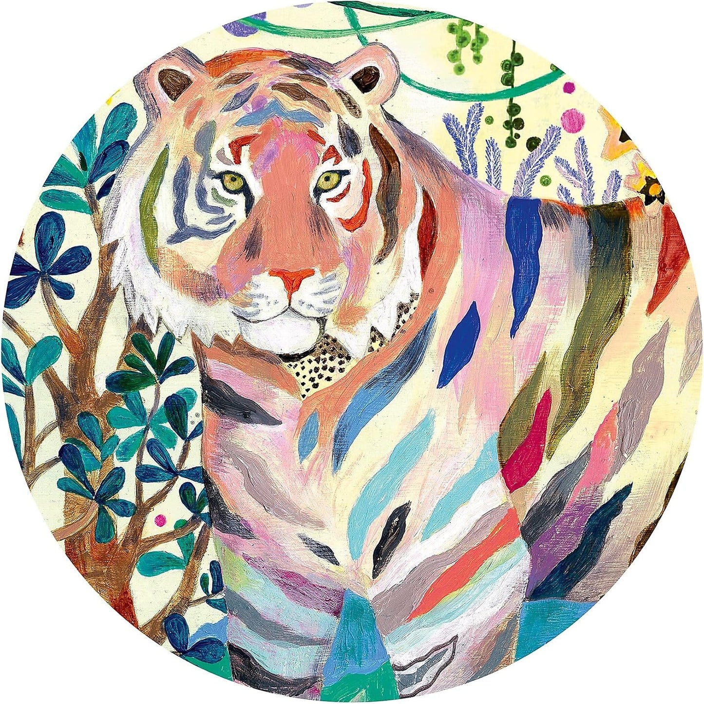 Tigres Arco-Íris, quebra-cabeça de galeria de 1000 peças