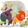 Djeco - El desfile de los animales, puzzle gigante 36 pz