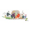 Djeco - El desfile de los animales, puzzle gigante 36 pz