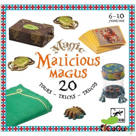 Djeco - Malicious Magus, 20 trucos de magia