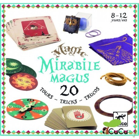 Djeco - Mirabile Magus, 20 trucos de magia
