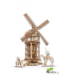 UGears - Tower Windmill, 3D mechanical model