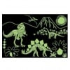 MudPuppy - Dinosaurios, puzzle de 100 piezas que brilla en la oscuridad