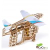 UGears - Lanza-aviones, kit de madera 3D