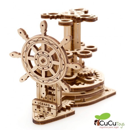 UGears - Wheel Organizer, kit de madera 3D