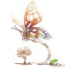 UGears - Butterfly, 3D mechanical model