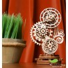 UGears - Steampunk Clock, kit de madera 3D