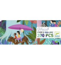 Djeco - Children's walk, puzzle de galería 200 pz