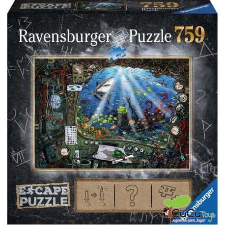 Ravensburger - Submarino, Escape Puzzle