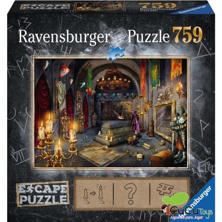 Ravensburger - En el Castillo del vampiro, Escape Puzzle