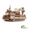 UGears - Research vessel, 3D mechanical model