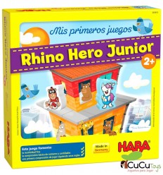 HABA - Mis primeros juegos, Rhino Hero Junior