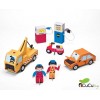 Krooom - Garaje De Juguete, juguete de cartón reciclado