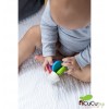 Plantoys - Coche de madera para bebés, juguete ecológico
