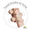 PlanToys - Banjolele, juguete de madera con sonido