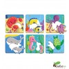 MudPuppy - Relaciona y encaja - Bebés del océano, 6 puzzles de 2 piezas