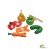 Plantoys - Conjunto de 3 verduras para cocinitas, juguete de madera