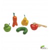 Plantoys - Frutas y verduras imperfectas, juguete de madera
