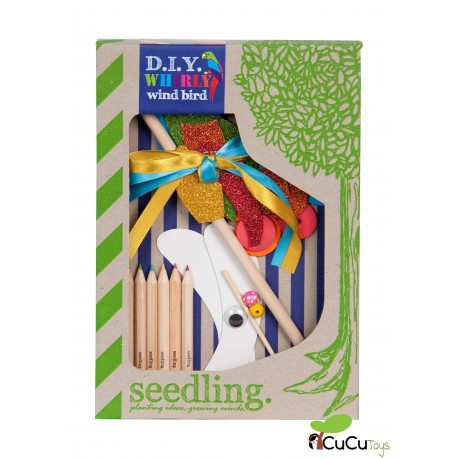 Seedling - Pájaro para diseñar, juguete creativo
