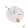 Moulin Roty - Olga the goose comforter with pacifier holder- Le Voyage d'Olga