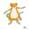 Moulin Roty - Chaussette the fox comforter with soother holder - Le Voyage d'Olga