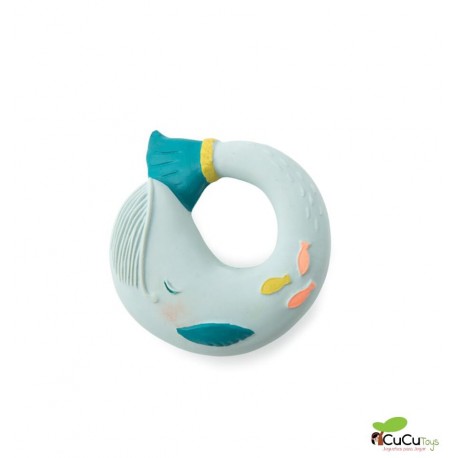 Moulin Roty - Whale natural rubber Soother - Le Voyage d'Olga
