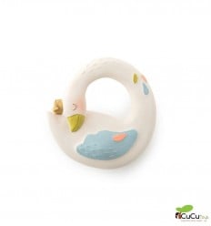 Moulin Roty - Olga the goose natural rubber Soother - Le Voyage d'Olga