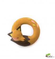Moulin Roty - Chaussette the fox natural rubber Soother - Le Voyage d'Olga