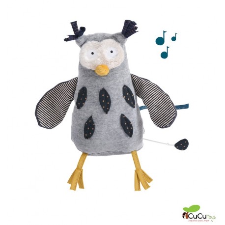 Moulin Roty - Hibou the musical Owl - Les Moustaches