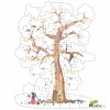 Londji - My Tree, Shape & reversible 50 pz puzzle - Cucutoys