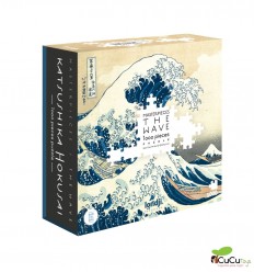 Londji - The Wave - Hokusai, 1000 pz puzzle - Cucutoys