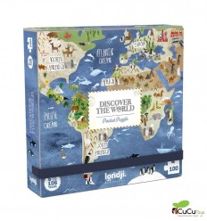 Londji - Pocket Discover the World, Puzzle 100 piezas