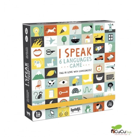 Londji - I speak 6 languages, Board game - Cucutoys