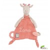 Moulin Roty - Giraffe comforter with pacifier holder - Sous Mon Baobab - Cucutoys