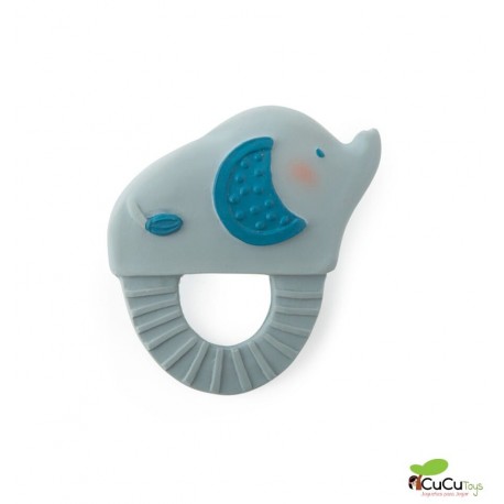 Moulin Roty - Elephant natural rubber Soother - Sous Mon Baobab