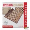 Aquamarine Games - Pack Ajedrez Damas y Backgammon